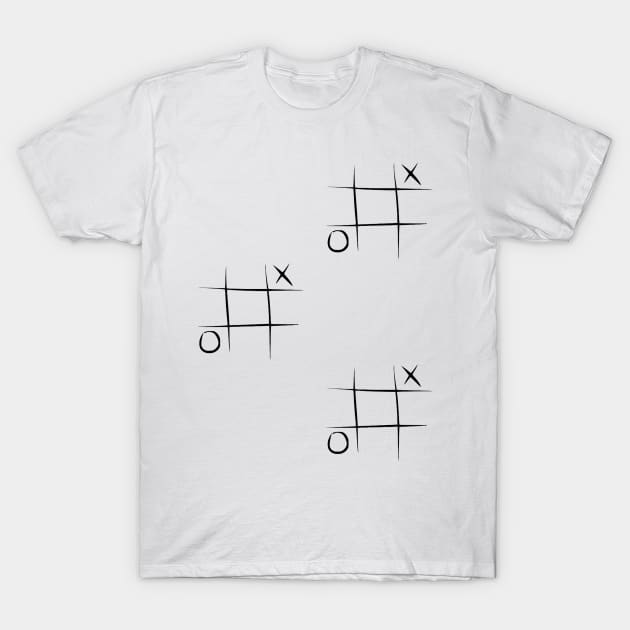 Tic Tac Toe T-Shirt by Surfinghippos